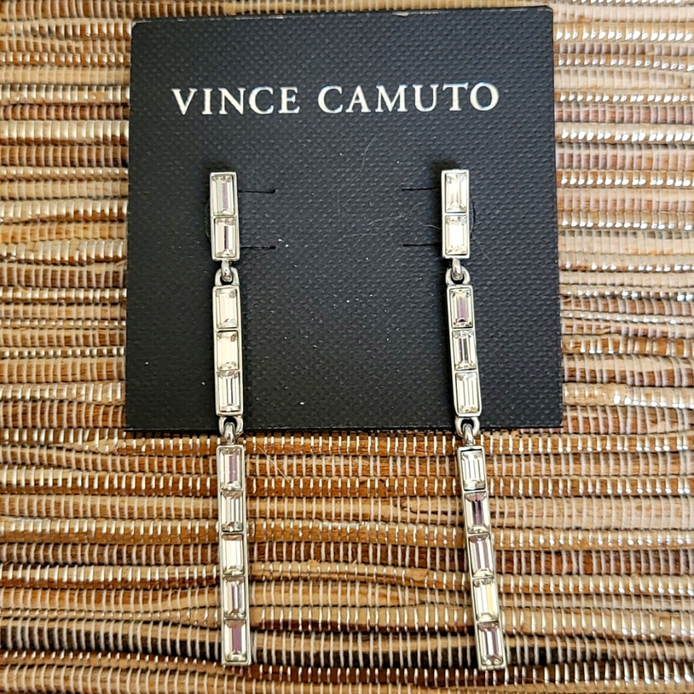 Vince Camuto hinged dangle earrings
